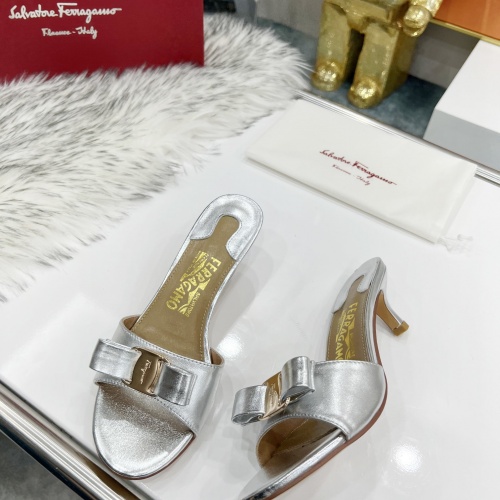Replica Ferragamo Salvatore FS Slippers For Women #964073 $82.00 USD for Wholesale