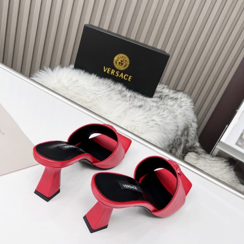 Replica Versace Slippers For Women #964074 $80.00 USD for Wholesale