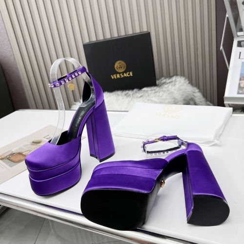 Replica Versace Sandal For Women #964136 $112.00 USD for Wholesale