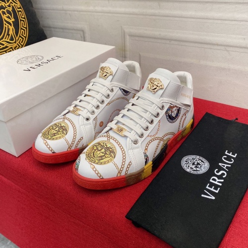 Replica Versace Casual Shoes For Men #964152 $76.00 USD for Wholesale