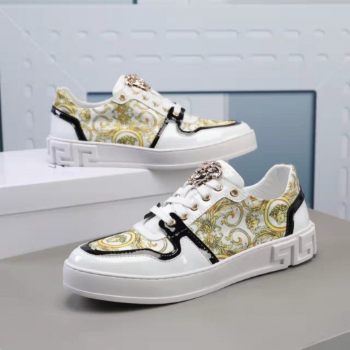Replica Versace Casual Shoes For Men #964296 $72.00 USD for Wholesale