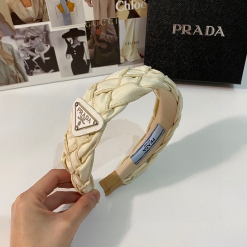 Replica Prada Headband For Women #964458 $27.00 USD for Wholesale
