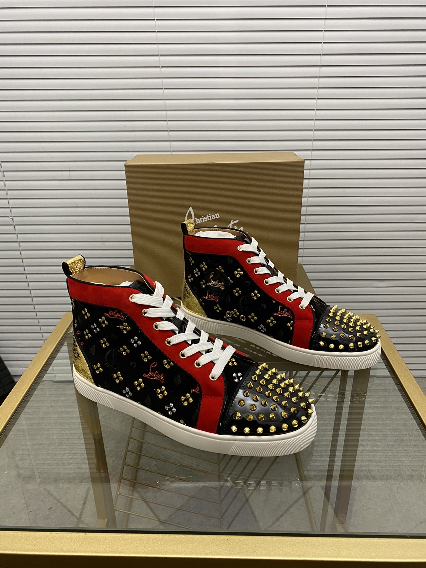 louboutin high tops women's