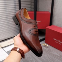 $80.00 USD Ferragamo Leather Shoes For Men #956449