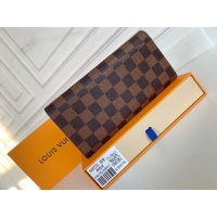 $36.00 USD Louis Vuitton LV Wallets In Coffee For Women #958526