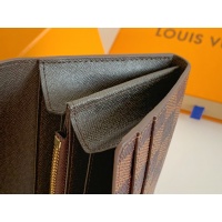 $36.00 USD Louis Vuitton LV Wallets In Coffee For Women #958526
