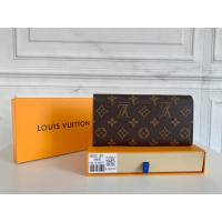 $36.00 USD Louis Vuitton LV Wallets In Coffee For Women #958527