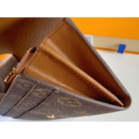 $36.00 USD Louis Vuitton LV Wallets In Coffee For Women #958527