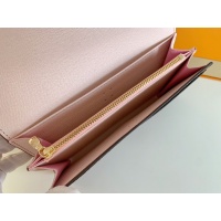 $36.00 USD Louis Vuitton LV Wallets In Pink For Women #958528