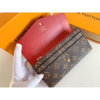 $36.00 USD Louis Vuitton LV Wallets In Red For Women #958535