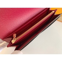 $36.00 USD Louis Vuitton LV Wallets In Burgundy For Women #958538