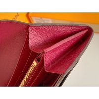 $36.00 USD Louis Vuitton LV Wallets In Burgundy For Women #958538