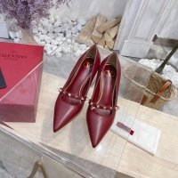 $85.00 USD Valentino High-Heeled Shoes For Women #962205
