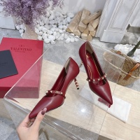 $85.00 USD Valentino High-Heeled Shoes For Women #962205