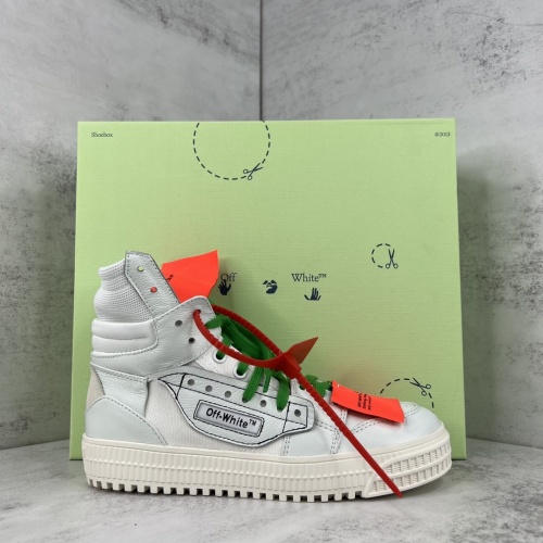 Replica Off-White High Tops Shoes For Men #964760 $118.00 USD for Wholesale