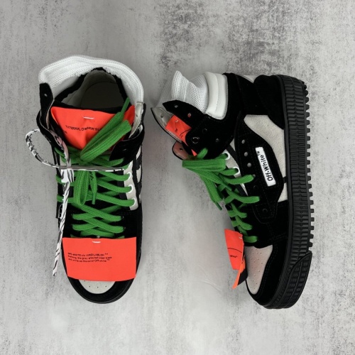 Off-White High Tops Shoes For Women #964763 $118.00 USD, Wholesale Replica Off-White High Tops Shoes
