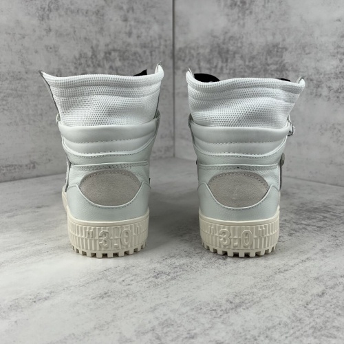 Replica Off-White High Tops Shoes For Men #964766 $118.00 USD for Wholesale