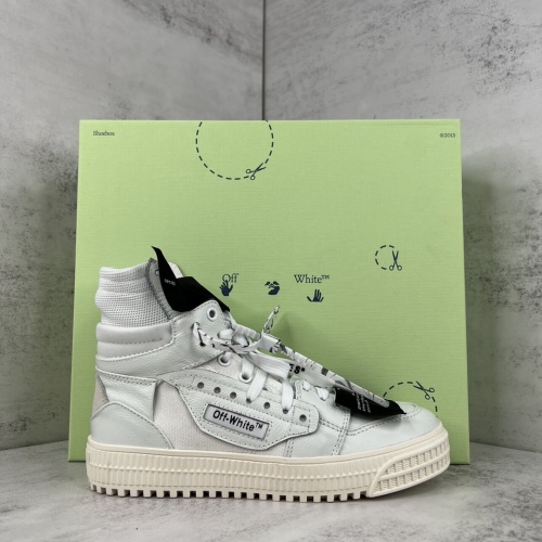 Replica Off-White High Tops Shoes For Women #964767 $118.00 USD for Wholesale