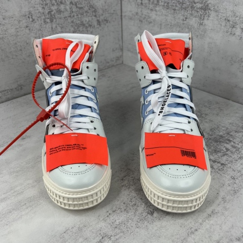 Replica Off-White High Tops Shoes For Men #964770 $118.00 USD for Wholesale