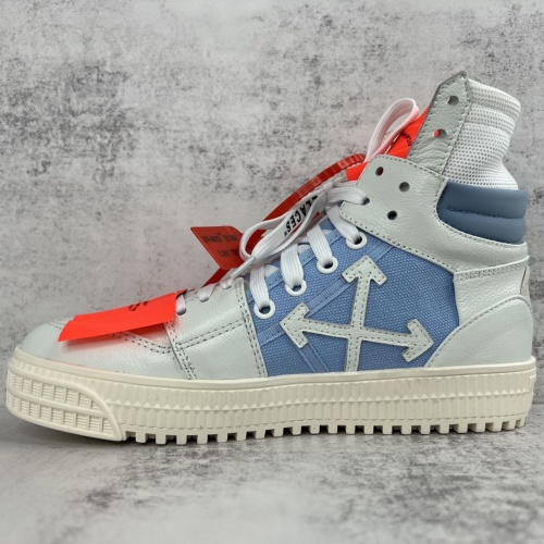 Replica Off-White High Tops Shoes For Men #964770 $118.00 USD for Wholesale