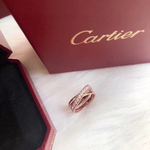 Replica Cartier Rings For Women #964855 $34.00 USD for Wholesale