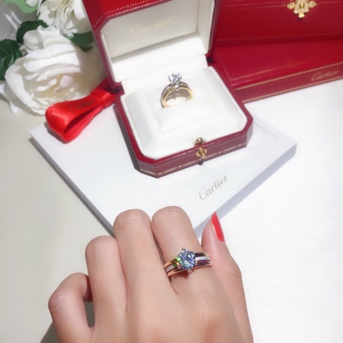 Replica Cartier Rings For Women #964858 $36.00 USD for Wholesale