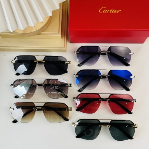 Replica Cartier AAA Quality Sunglassess #965101 $45.00 USD for Wholesale