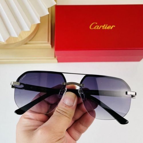 Cartier AAA Quality Sunglassess #965104 $45.00 USD, Wholesale Replica Cartier AAA Quality Sunglassess