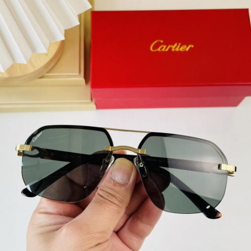 Cartier AAA Quality Sunglassess #965107 $45.00 USD, Wholesale Replica Cartier AAA Quality Sunglassess
