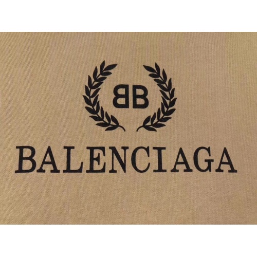 Replica Balenciaga T-Shirts Short Sleeved For Unisex #965466 $40.00 USD for Wholesale