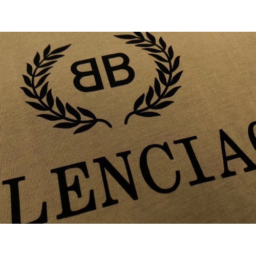 Replica Balenciaga T-Shirts Short Sleeved For Unisex #965466 $40.00 USD for Wholesale