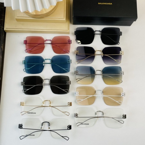 Replica Balenciaga AAA Quality Sunglasses #965609 $60.00 USD for Wholesale