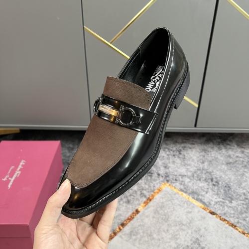Ferragamo Salvatore FS Leather Shoes For Men #965637
