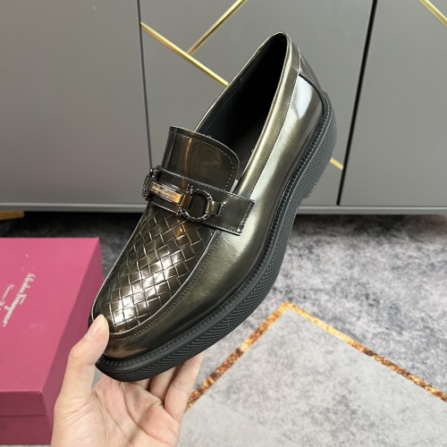Salvatore Ferragamo Leather Shoes For Men #965648