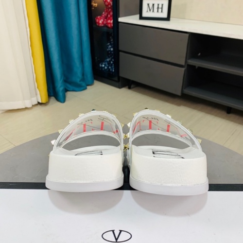Replica Valentino Slippers For Men #965661 $56.00 USD for Wholesale