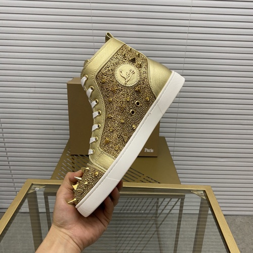 Replica Christian Louboutin High Tops Shoes For Women #965834 $98.00 USD for Wholesale