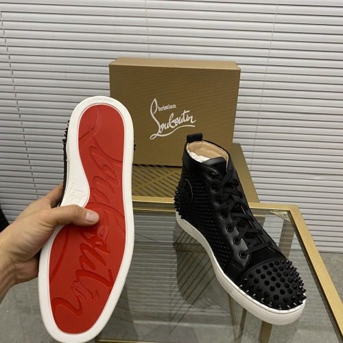 Replica Christian Louboutin High Tops Shoes For Women #965835 $98.00 USD for Wholesale