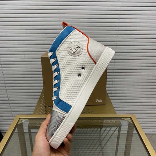 Replica Christian Louboutin High Tops Shoes For Men #965838 $96.00 USD for Wholesale