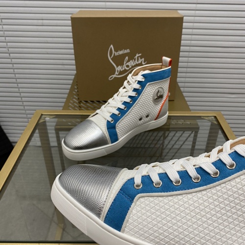 Replica Christian Louboutin High Tops Shoes For Men #965838 $96.00 USD for Wholesale