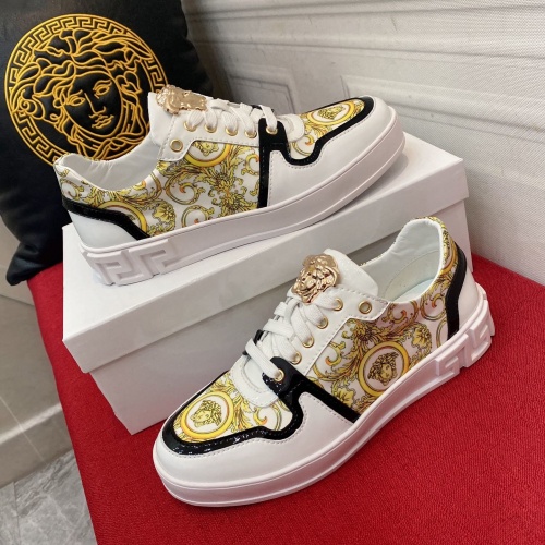 Replica Versace Casual Shoes For Men #965893 $72.00 USD for Wholesale