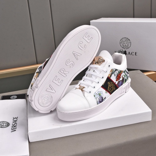 Replica Versace Casual Shoes For Men #965919 $76.00 USD for Wholesale