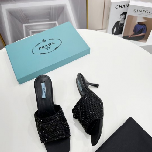 Replica Prada Slippers For Women #965958 $88.00 USD for Wholesale