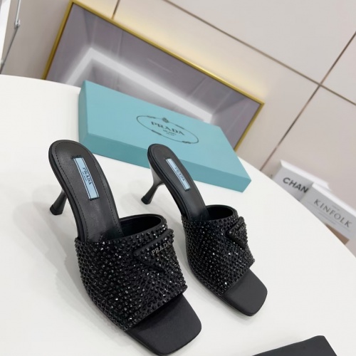 Replica Prada Slippers For Women #965958 $88.00 USD for Wholesale