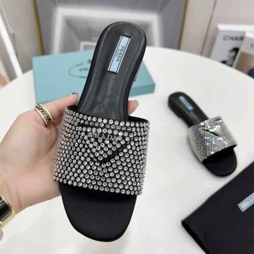 Replica Prada Slippers For Women #965960 $88.00 USD for Wholesale
