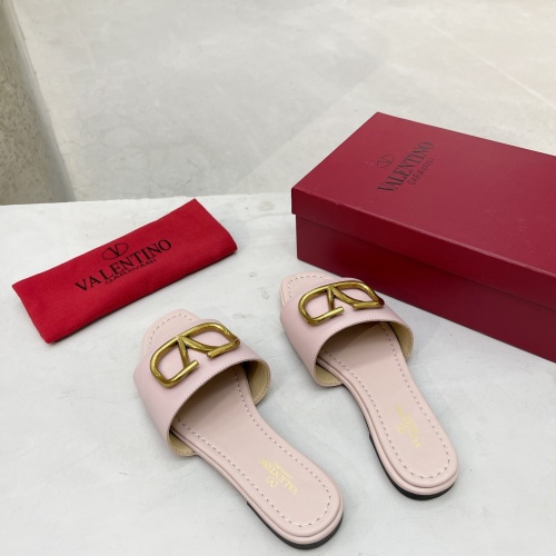 Replica Valentino Slippers For Women #965988 $80.00 USD for Wholesale