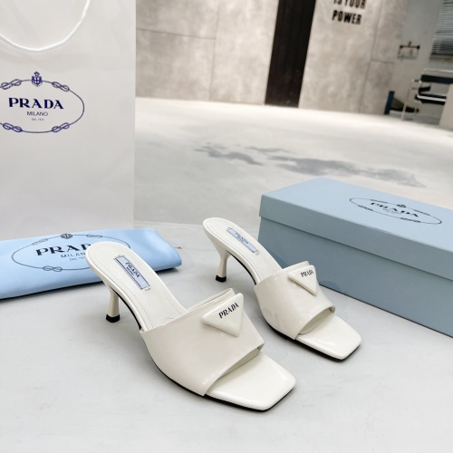 Replica Prada Slippers For Women #966012 $76.00 USD for Wholesale