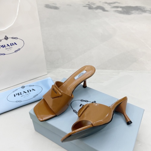 Replica Prada Slippers For Women #966013 $76.00 USD for Wholesale