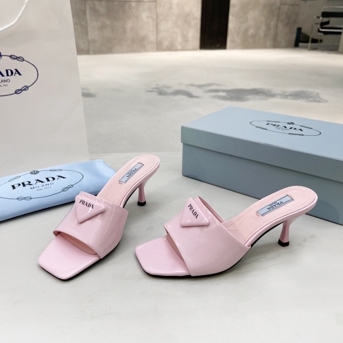 Replica Prada Slippers For Women #966015 $76.00 USD for Wholesale