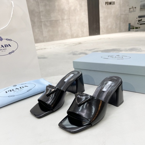 Prada Slippers For Women #966017 $76.00 USD, Wholesale Replica Prada Slippers