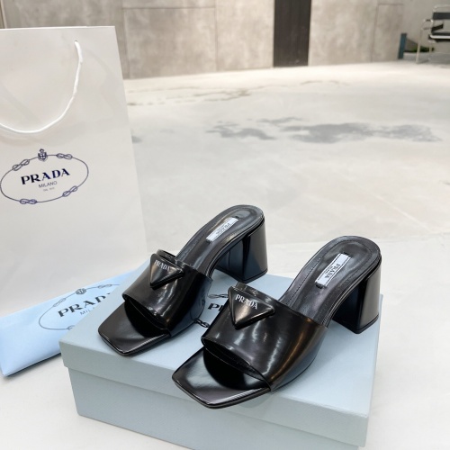 Replica Prada Slippers For Women #966017 $76.00 USD for Wholesale